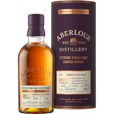 Whisky - Aberlour Single Cask - American Oak Barrel 17 Jahre - Etui Whisky - Aberlour Single Cask - American Oak Barrel 17 Jahre - Etui