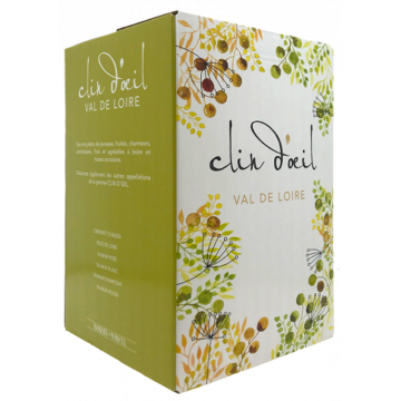BIB 5L - Clin d'Oeil Blanc - Alliance Loire - Saumur - Weisswein - 5L