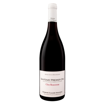 Santenay 1er cru Clos Rousseau 2022 - Domaine Claude Nouveau - Santenay 1er cru - Rotwein - 0.75L