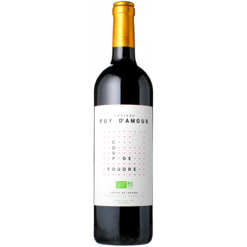 Coup de Foudre 2022 - Château Puy d'Amour - Côtes de Bourg - Rotwein - 0.75L