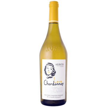 Arbois Love Chardonnay 2021 - Fruitière Vinicole D'Arbois - Arbois - Weisswein - 0.75L