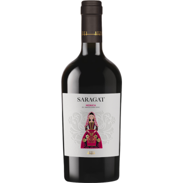 Saragat Monica 2023 - Cantina Atzei - Farnese Fantini - Monica di Sardegna - Rotwein - 0.75L