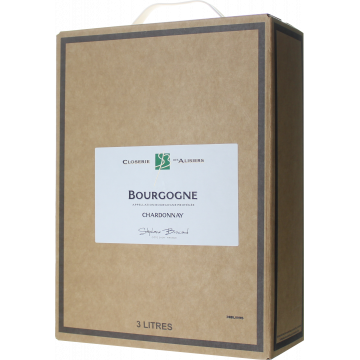 BIB 3L - Bourgogne - Chardonnay 2024- Closerie des Alisiers - Bourgogne - Weisswein - 3L
