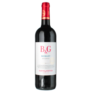 Merlot Réserve 2023 - Barton & Guestier - Pays d'Oc - Rotwein - 0.75L