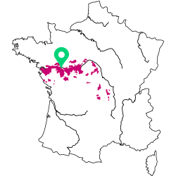 Carte de l'appellation de la Loire