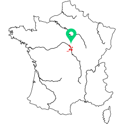 Carte de l'appellation Loire