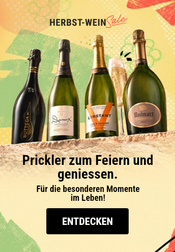 Herbst-Wein Sale : Prickler zum Feriern und geniessen