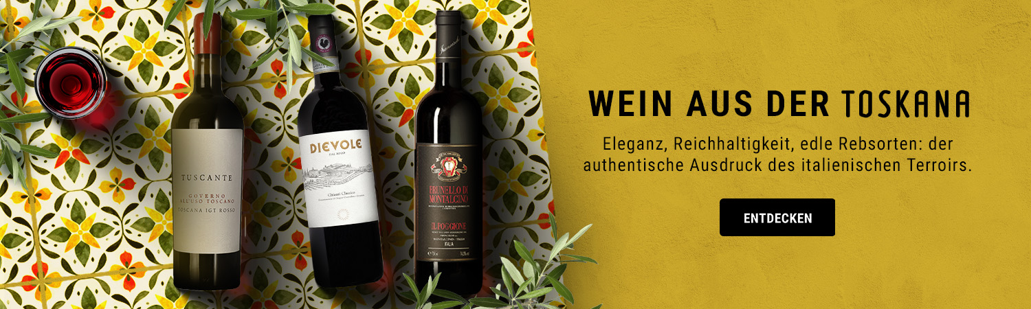 WEIN AUS DER TOSKANA