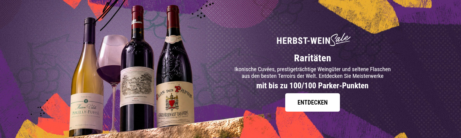 Wein Sale Event: Foire aux vins im Herbst 2026 - Raritäten